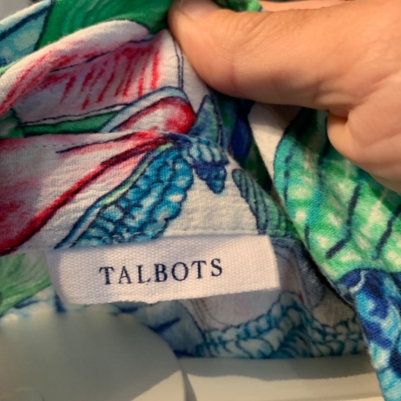 Talbots 100 percent cotton tunic/cover up. Worn about 5 x but great shape! - Picture 2 of 5